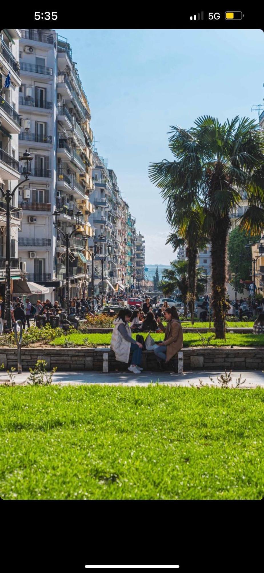 סלוניקי “The Elysian” City Center Apartment מראה חיצוני תמונה